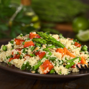 Quinoa Salad with Asparagus